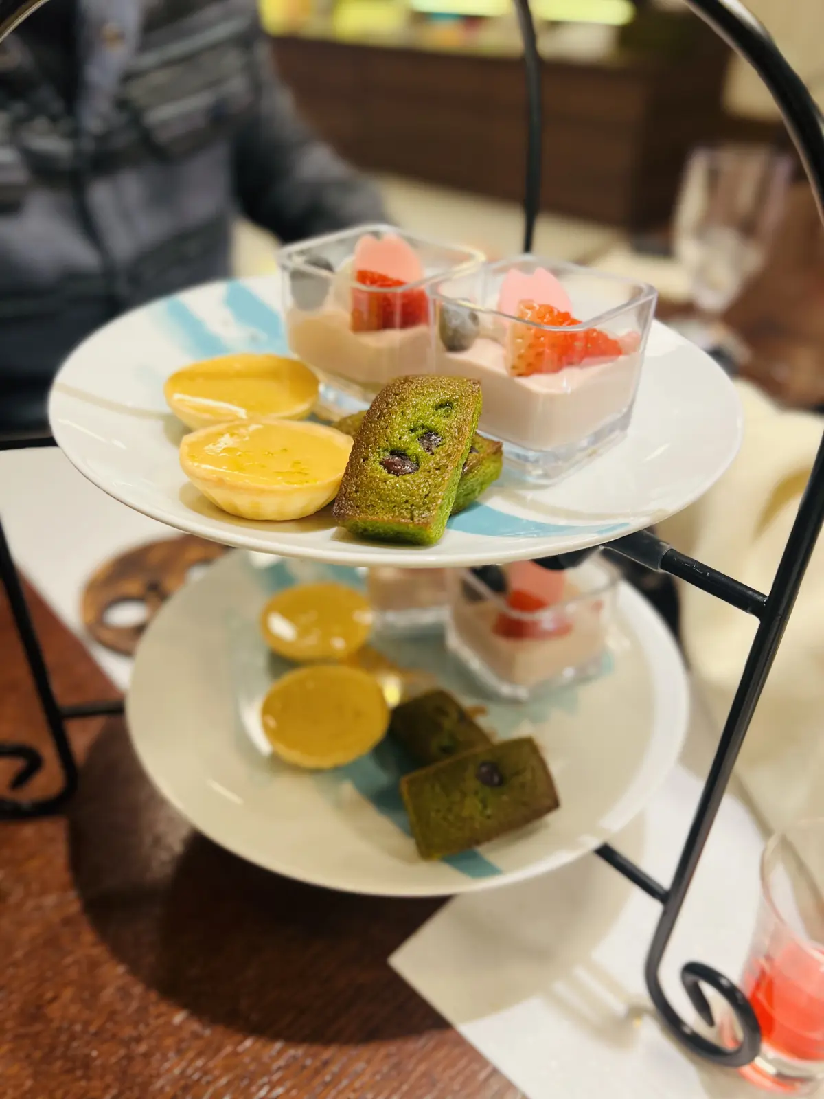 最後はかわいいデザート締めくくり♡