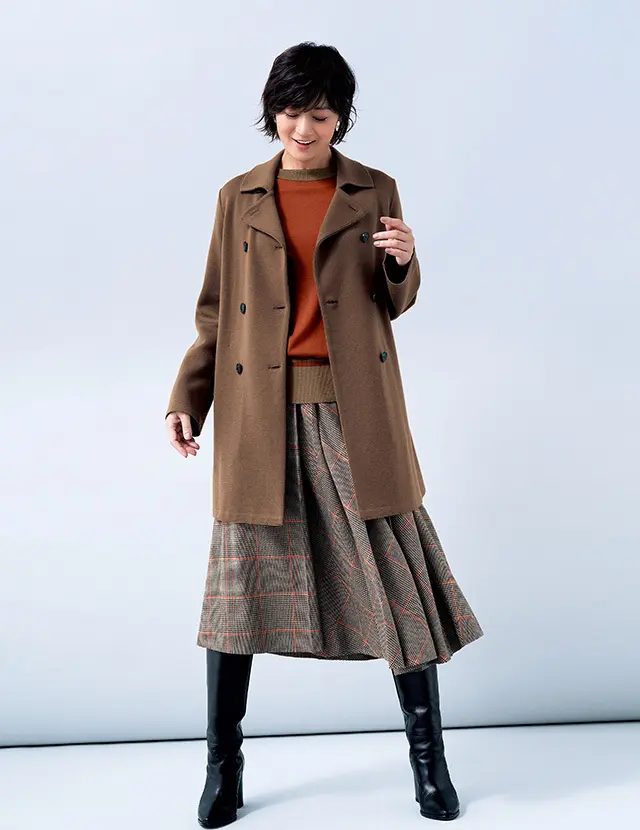 リラックス感ときちんと感がちょうどよく共存