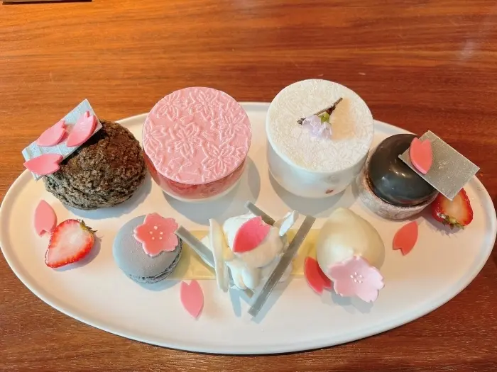 春爛漫♪桜色のニットで銀座のアフタヌーンの画像_2