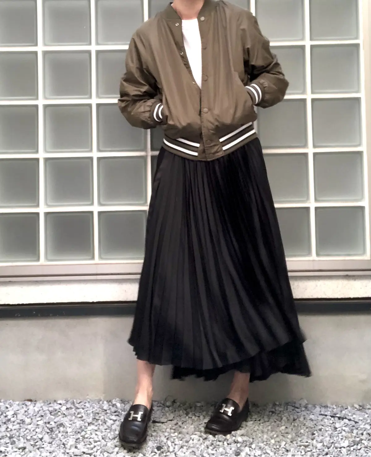 ショートアウターとコーデ