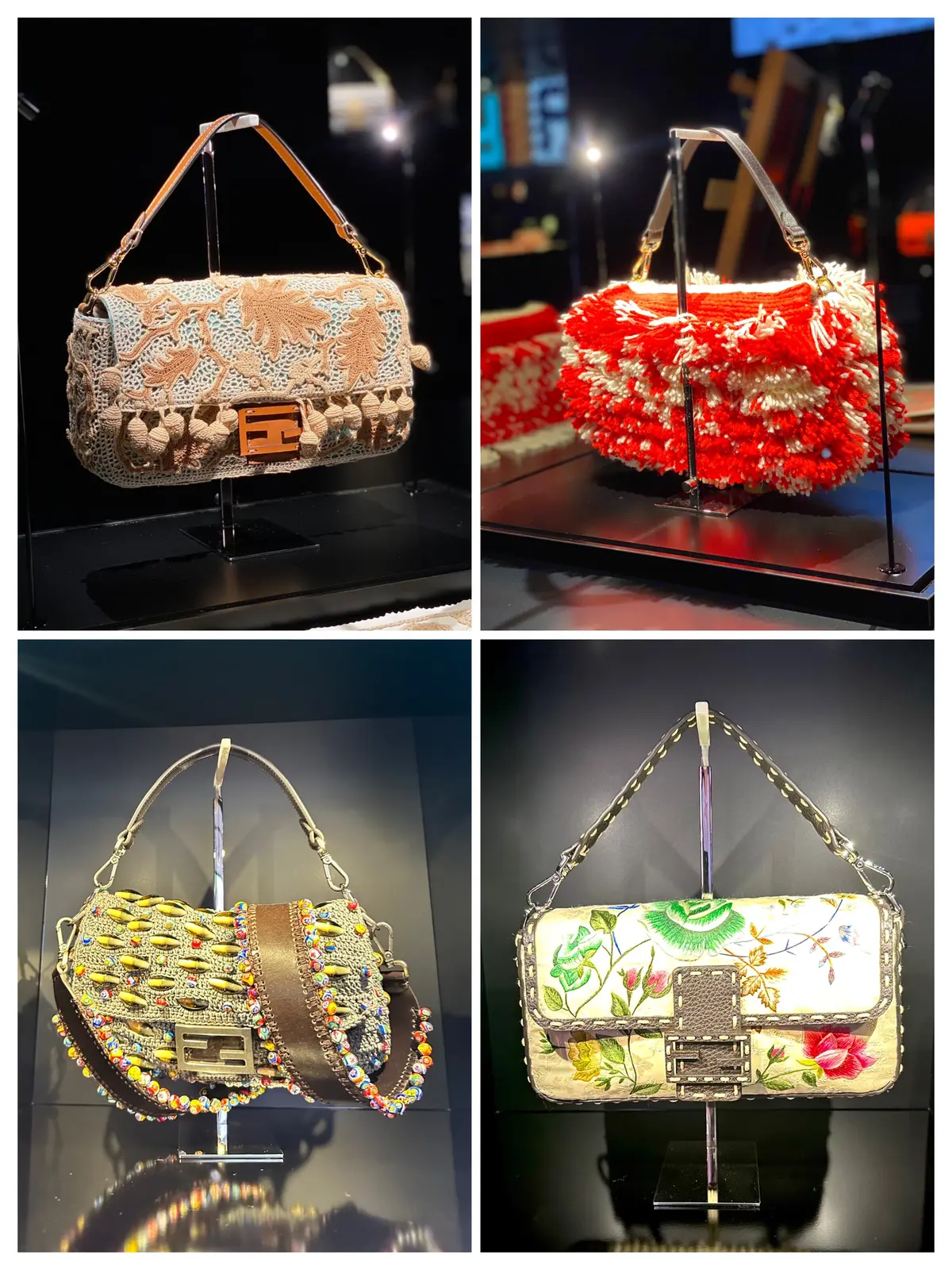 FENDIエキシビション バッグいろいろ