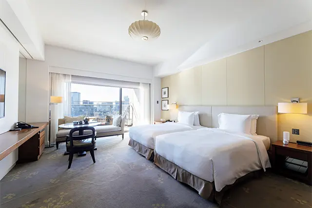 デラックスツイン with バルコニーの客室