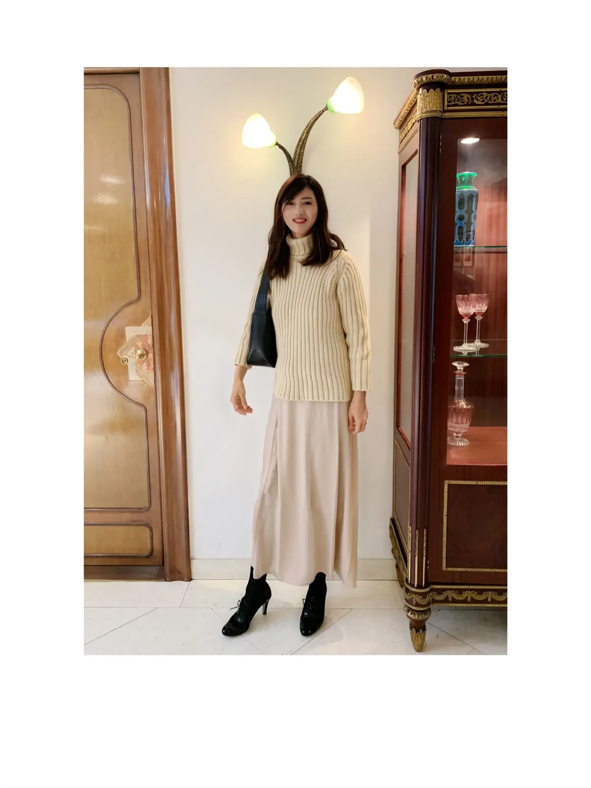 GUとろみ系ロングスカートが優秀です！の画像_3