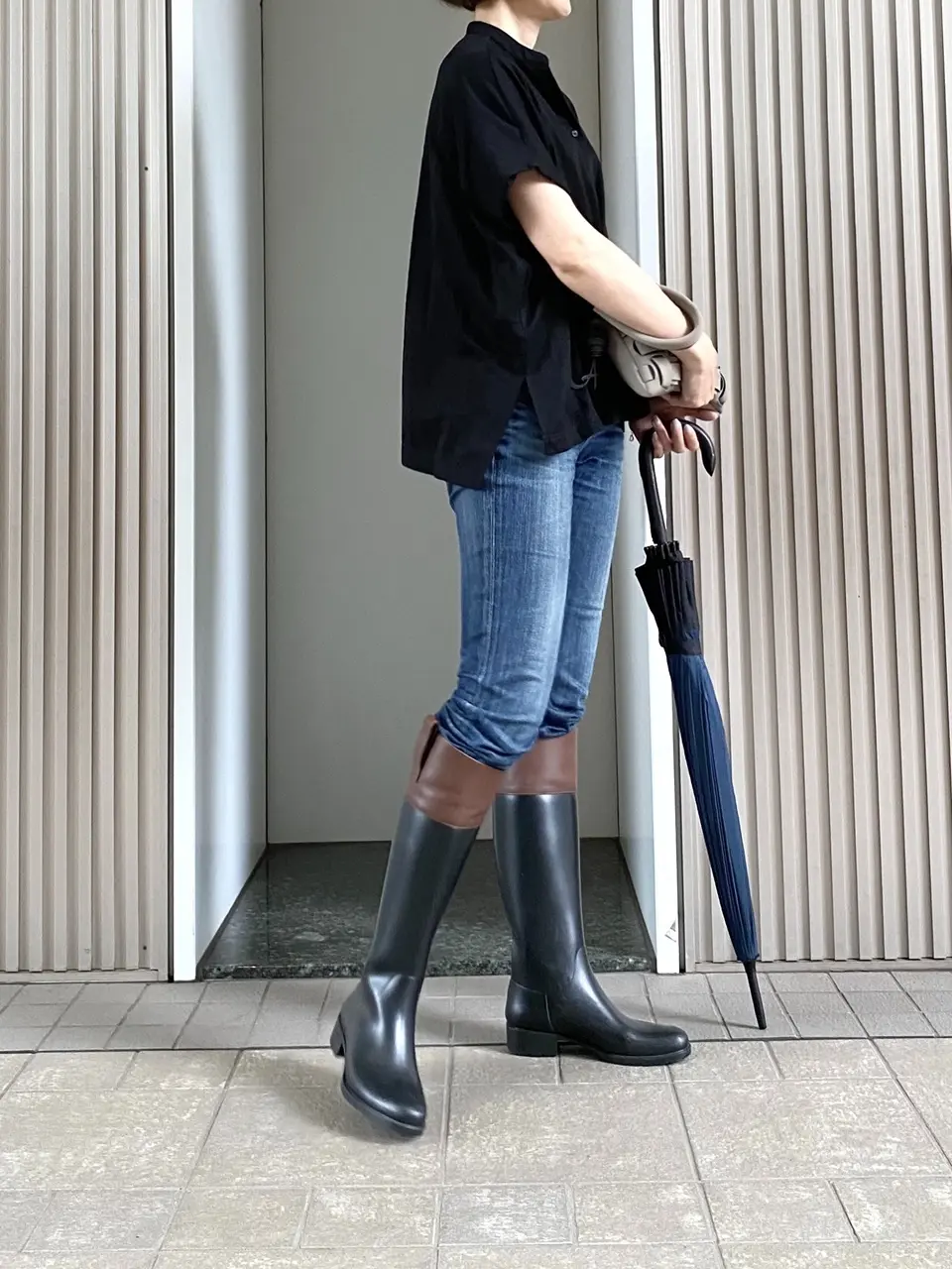 ファビオルスコーニのレインブーツ