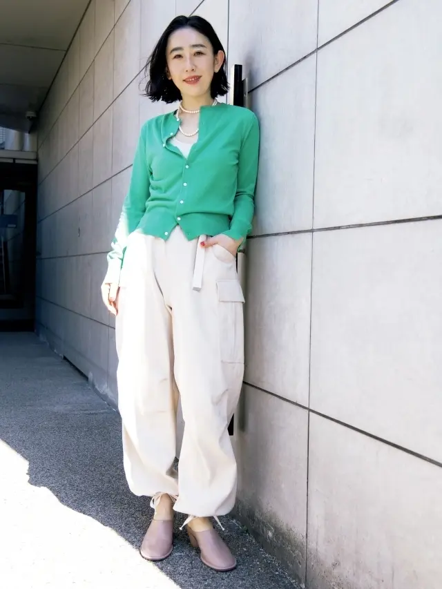 GALERIE VIE（ギャルリー・ヴィー）プレス　手塚貴美子さん／身長156cm