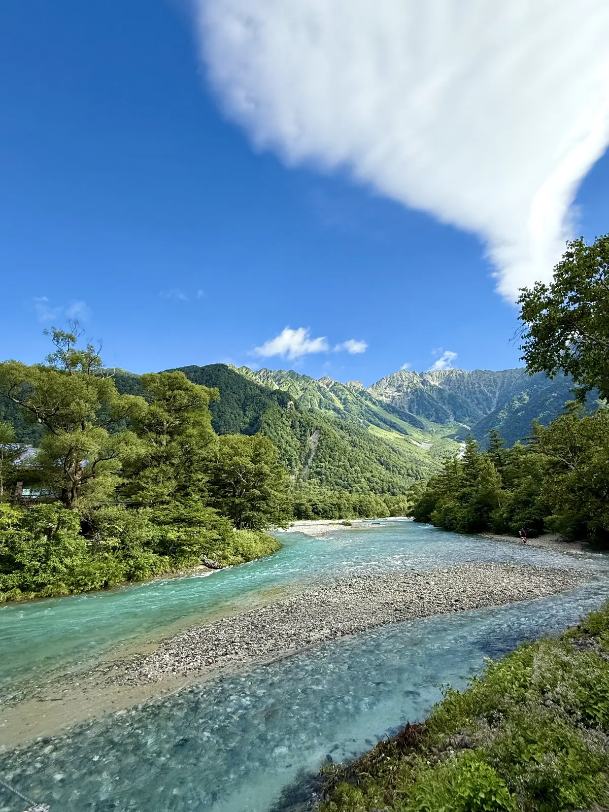 上高地で18kmのトレッキング！！絵葉書の画像_12