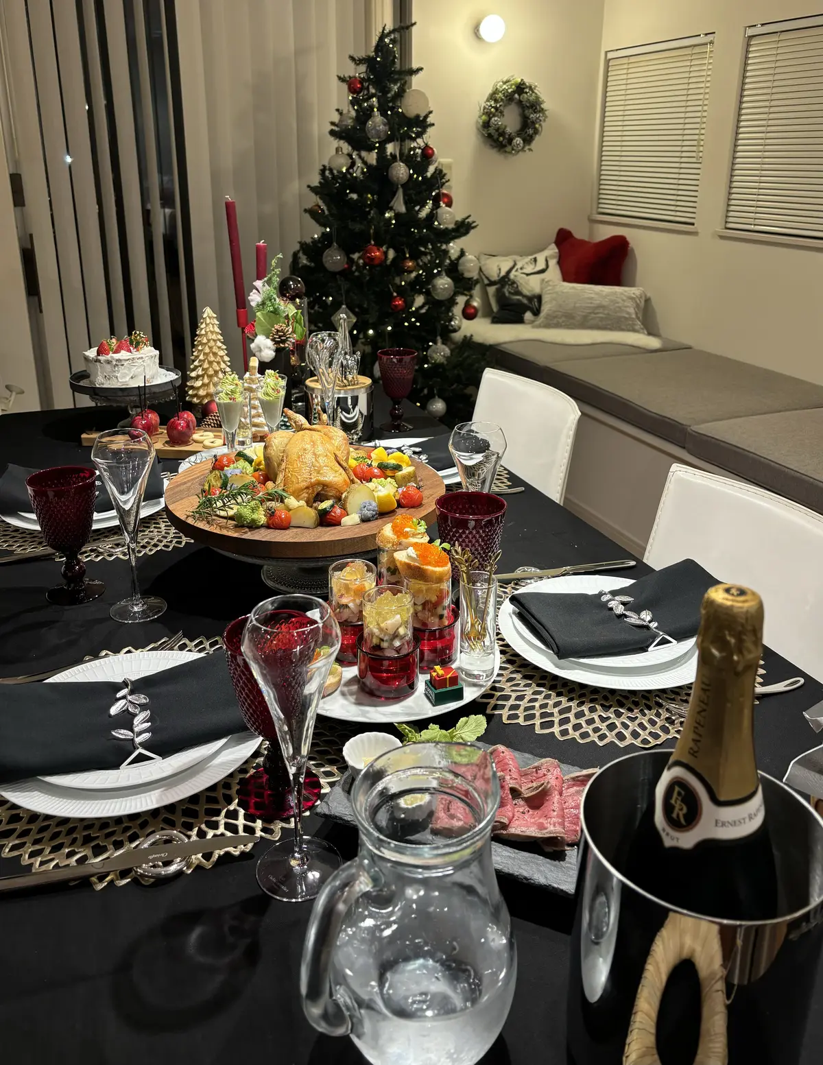 イブはお家でクリスマスディナー✨の画像_1