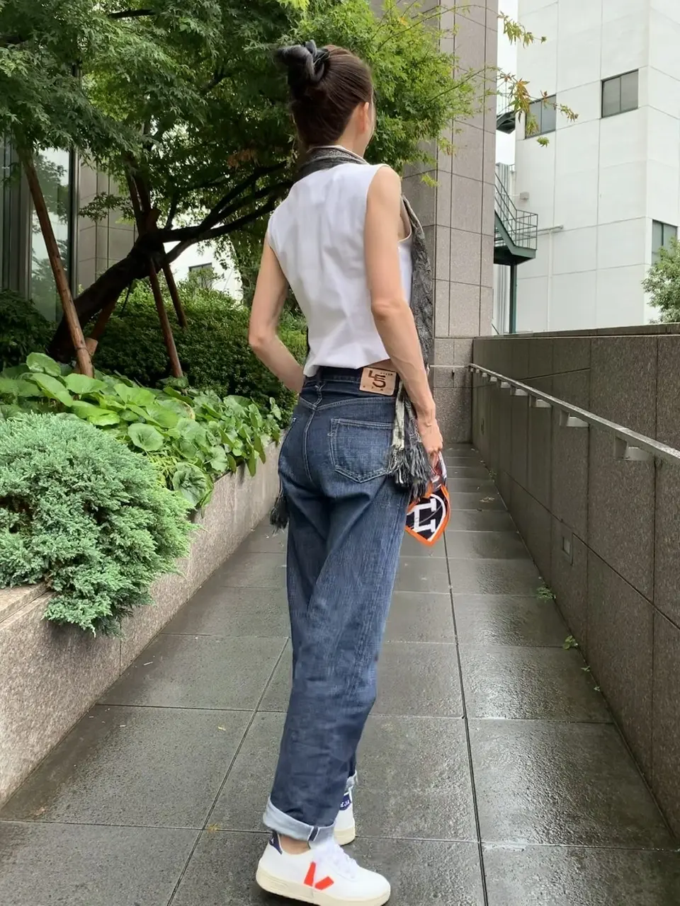 バック　45Rデニム