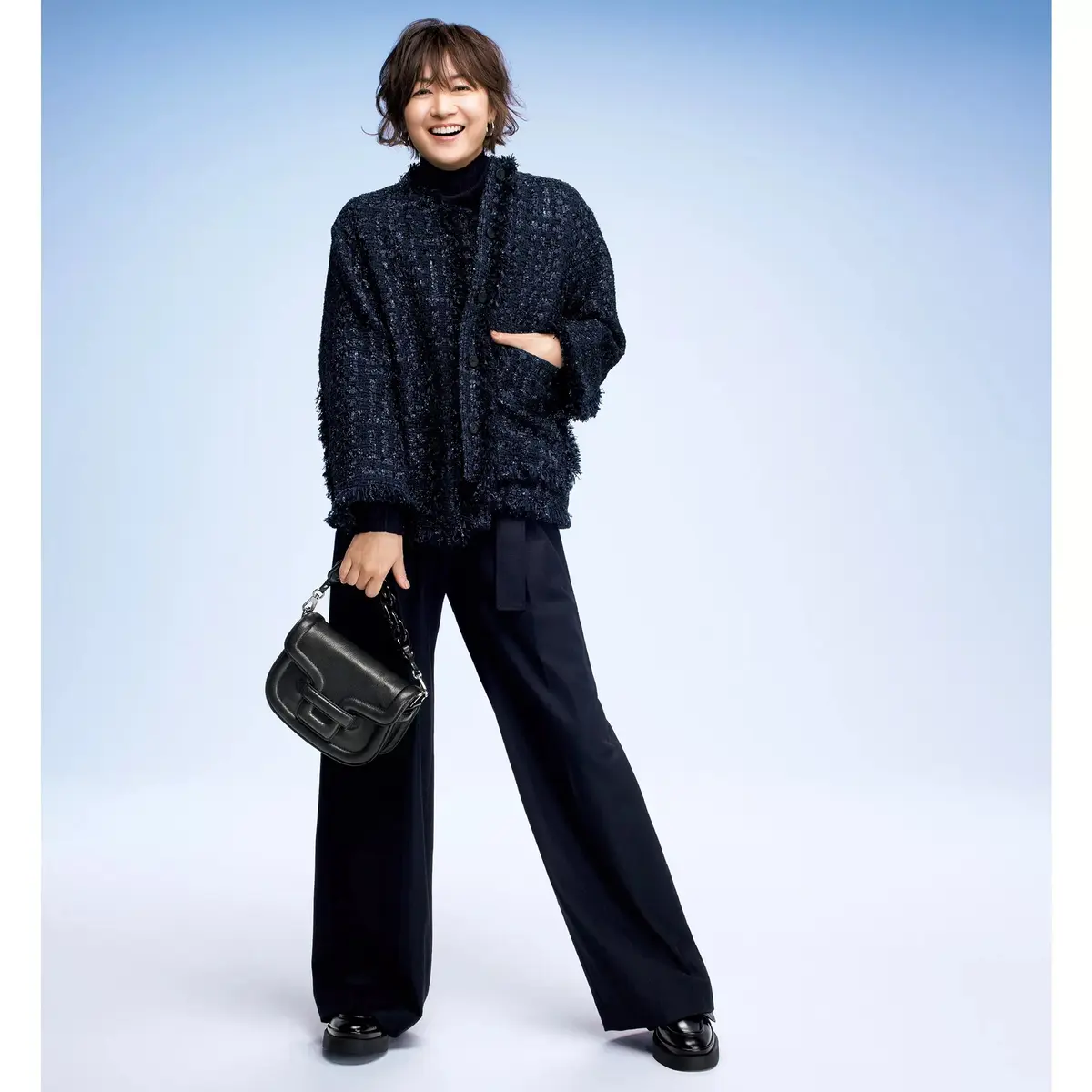 DEPAREILLE×eclat ツイードジャケット ￥132,000