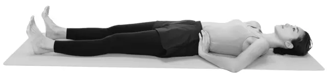 寝たままかかと押し出し