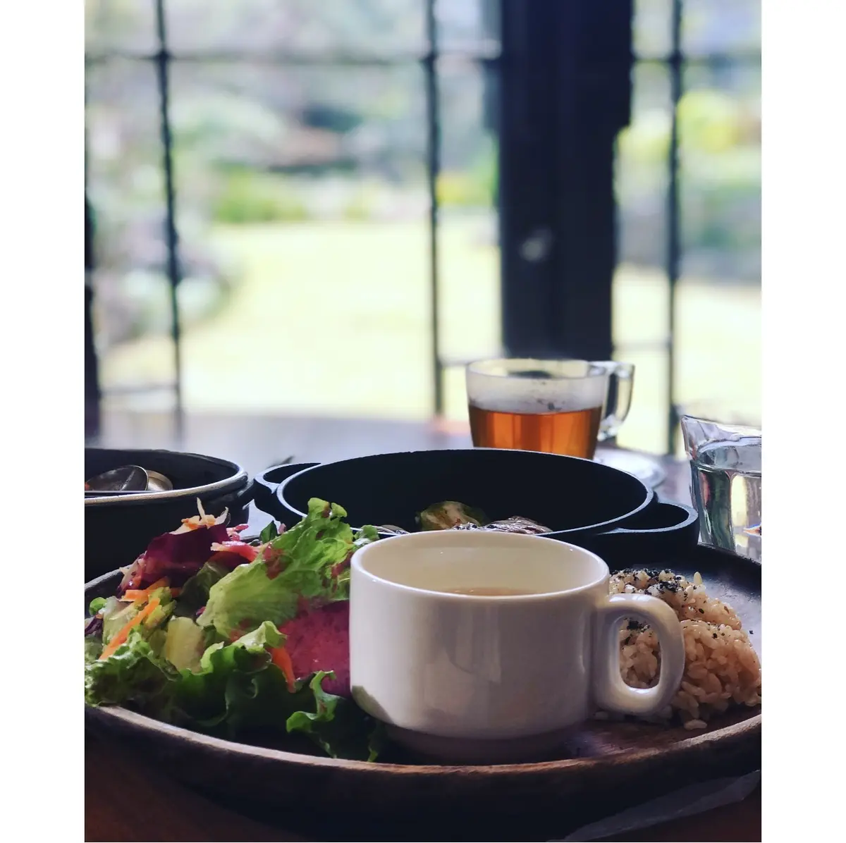 優美なパンツで、ワイン展＆マクロビランチの画像_5