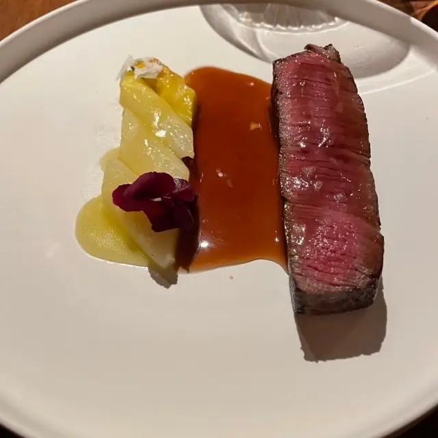 奥日光カリナリージャーニー vol.2 ARMANI/RISTORANTEの料理「足利のマール牛」