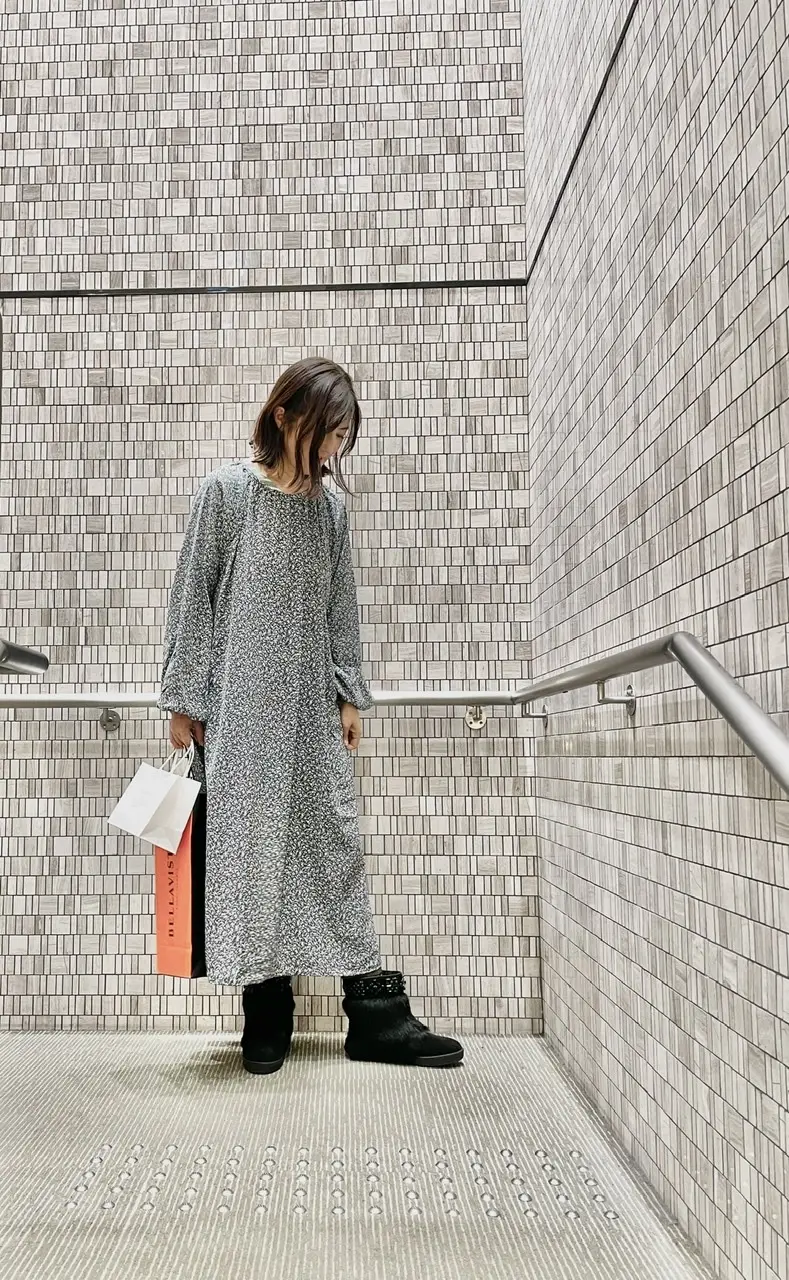 プチプラ優秀ワンピースで海への画像_1