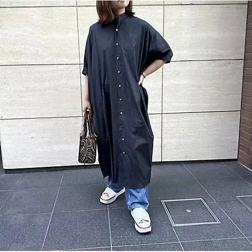 【50代 ワンピース】気温28度でも快適の画像_6