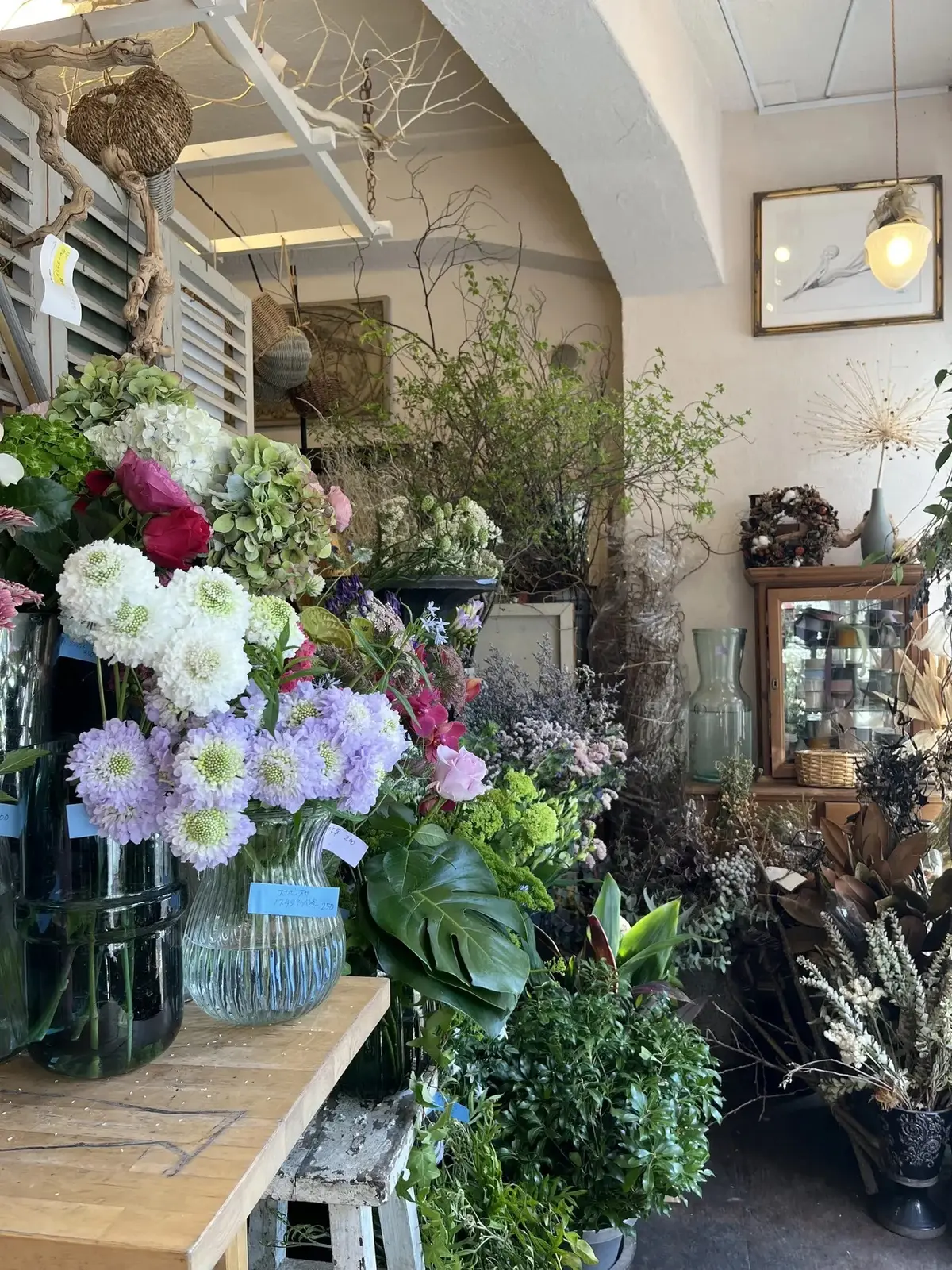 最近の〝花活〟