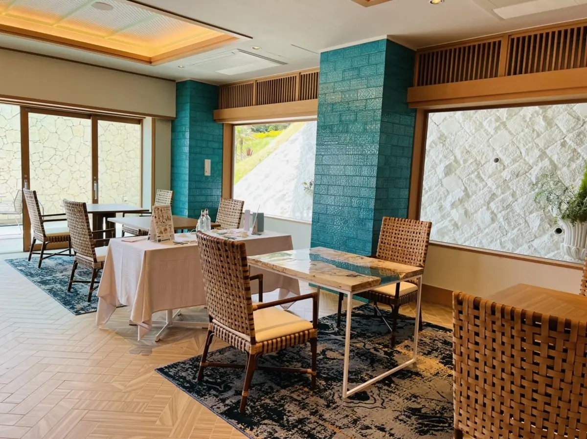 販売口からの風景