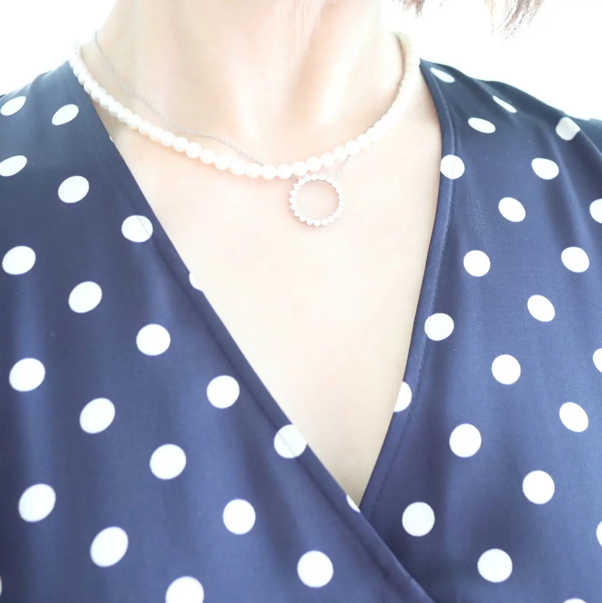 パール　ネックレス　