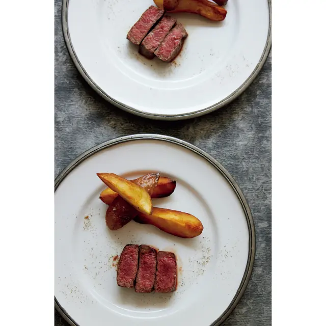 勝負レシピ「ステーキフリット」