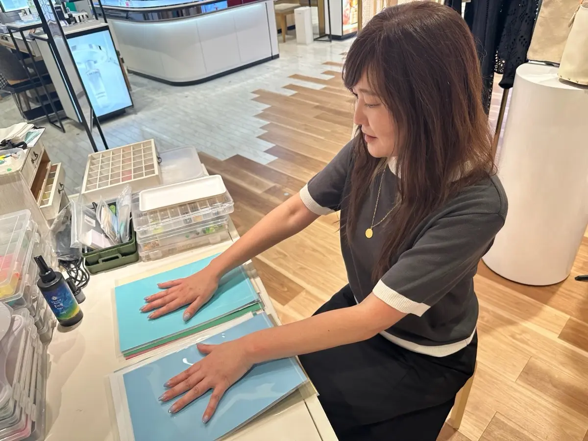 カラー診断&アクセサリーのワークショップの画像_5