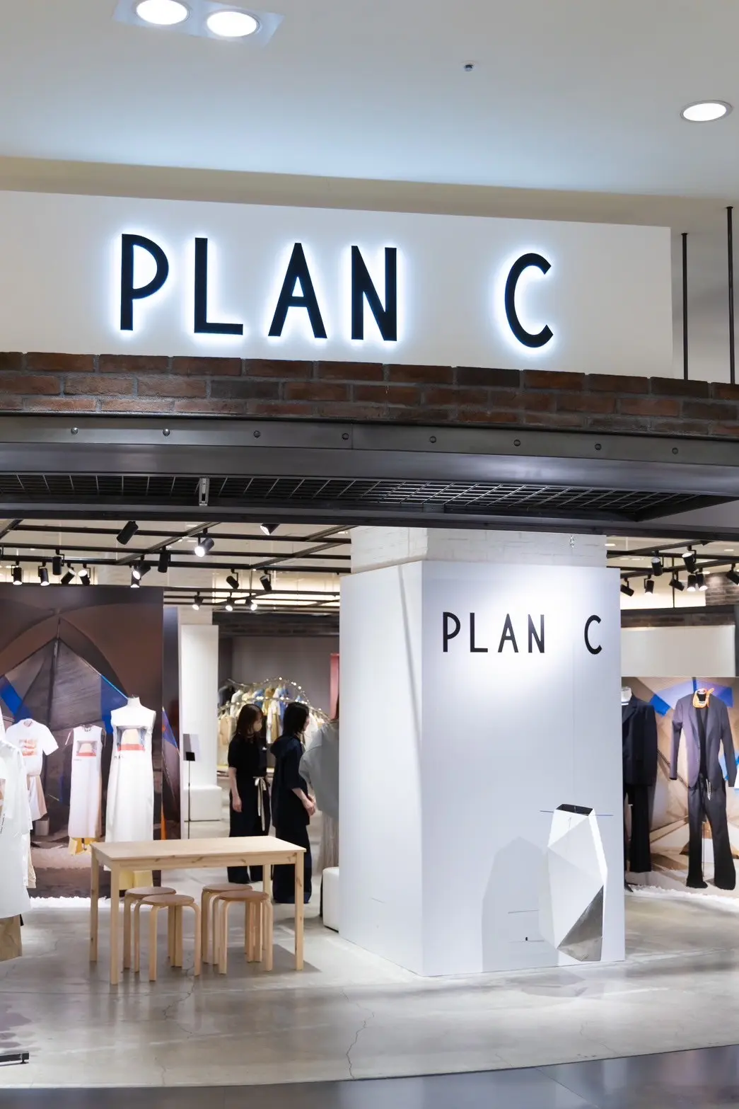 PLAN Cポップアップ会場