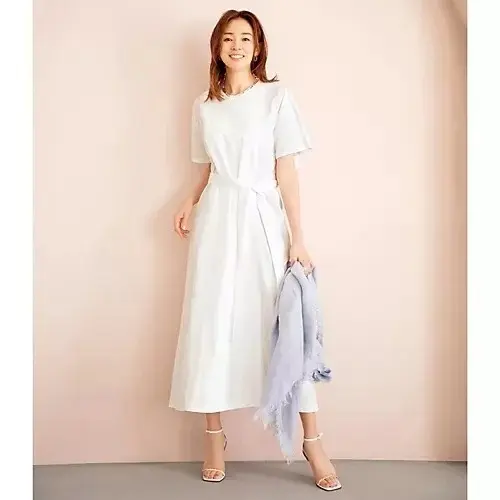 【50代 ワンピース】初夏の大人のワンピの画像_17