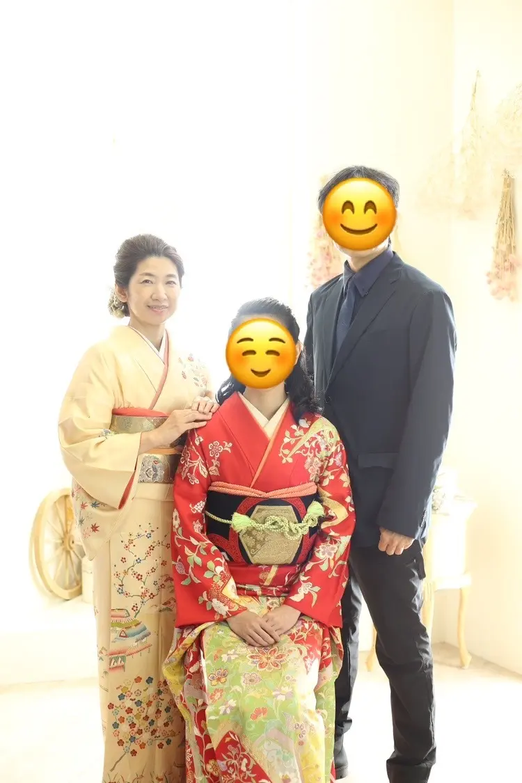 マリガト 娘の成人式。後撮り。　20歳のお祝い。