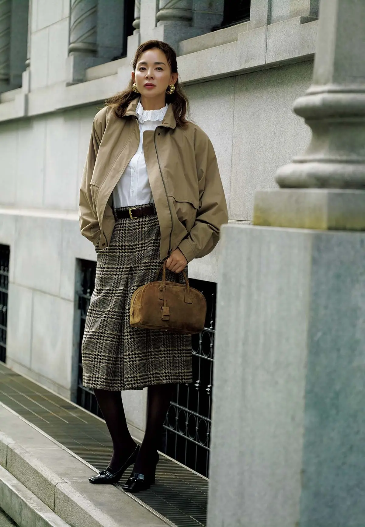 テイスト対比で魅せる ノスタルジックなベージュ