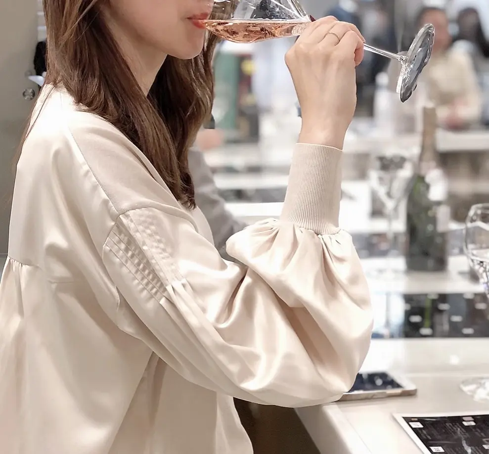 優美なパンツで、ワイン展＆マクロビランチの画像_4