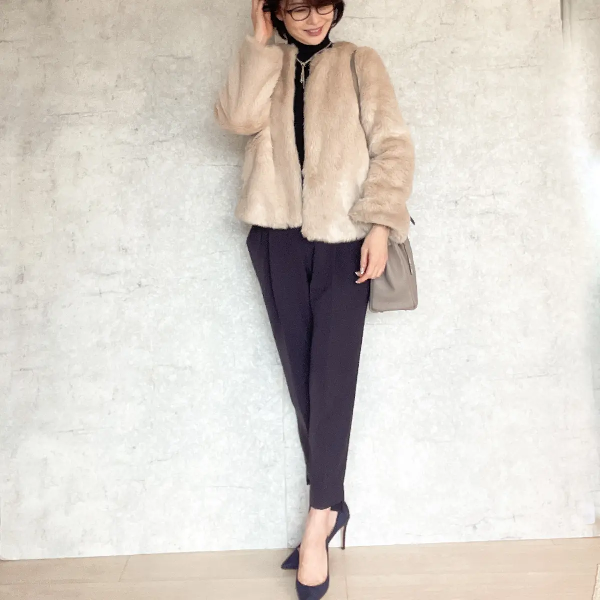 オン・オフ 兼用　エコファーコートの画像_1