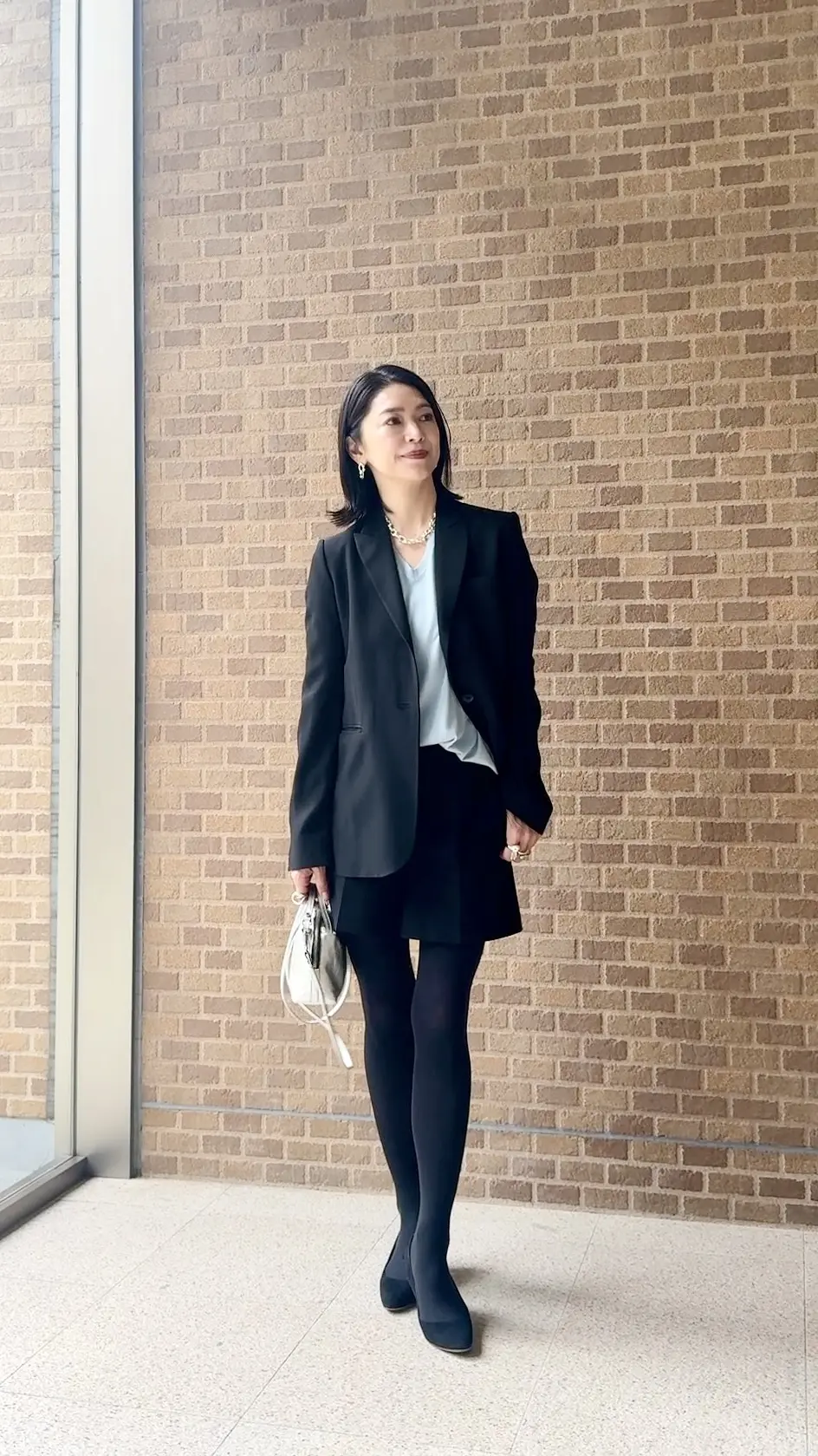 「シルクカシミヤ混 浅Vネックニット」極の画像_10