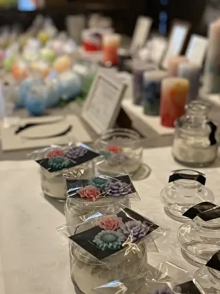 agumo csndle様のキャンドルがずらり！