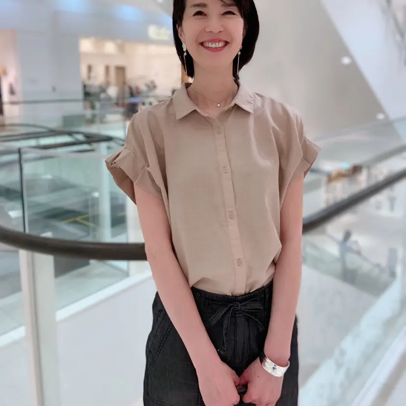 プチプラファッションで、サクッと「夏の黒の画像_4