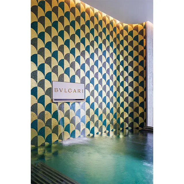 「ブルガリ スパ」は、世界でも最 先端のウェルビーイング体験を 満喫できるスパ施設。