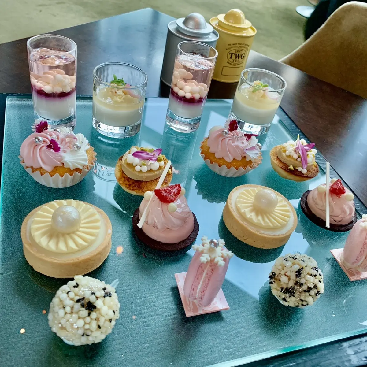 コンラッド東京のアフタヌーンティー