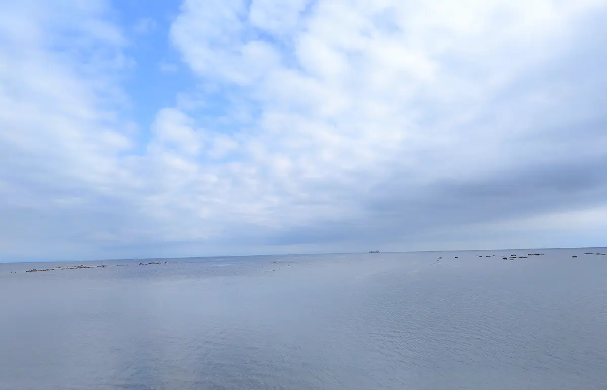 鵜ノ崎海岸　秋田のウユニ塩湖