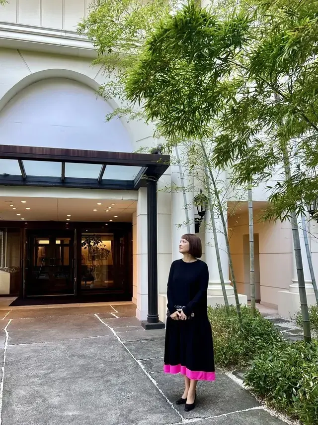 華組ワンピースコーデ