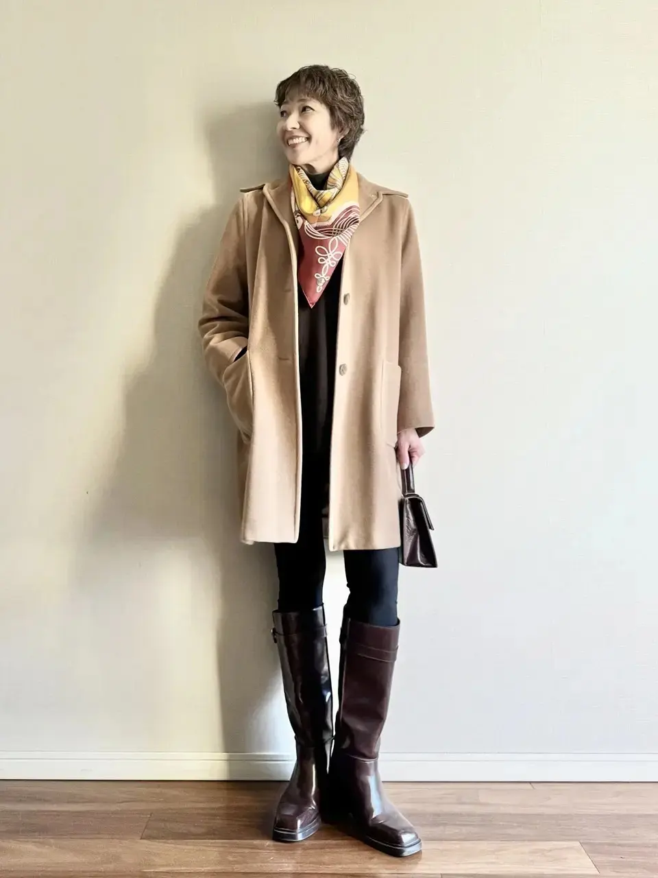 ZARA ブーツ愛用 エクラ華組 細谷奈弓さん