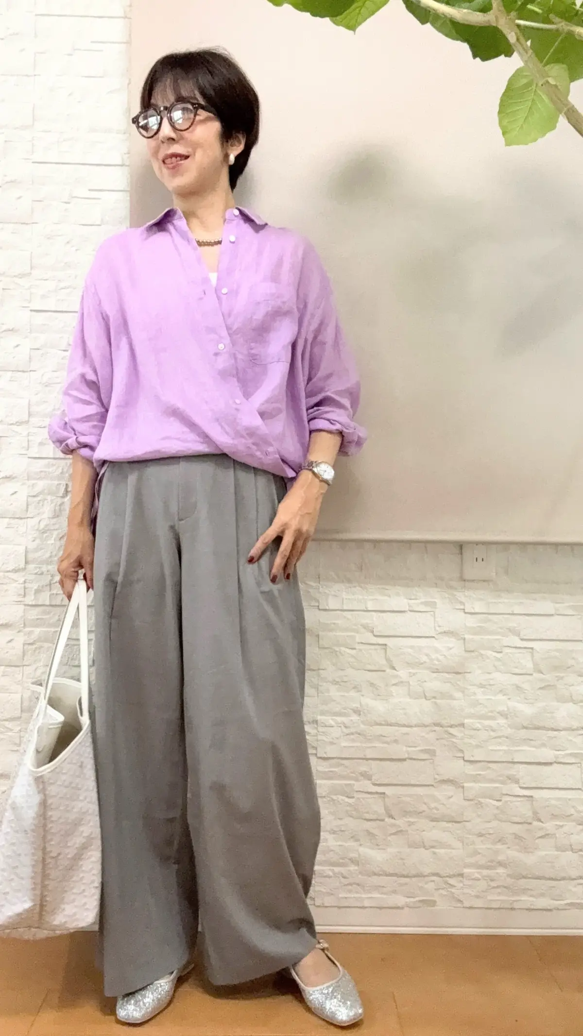 UNIQLO感動パンツとリネンシャツでプの画像_1