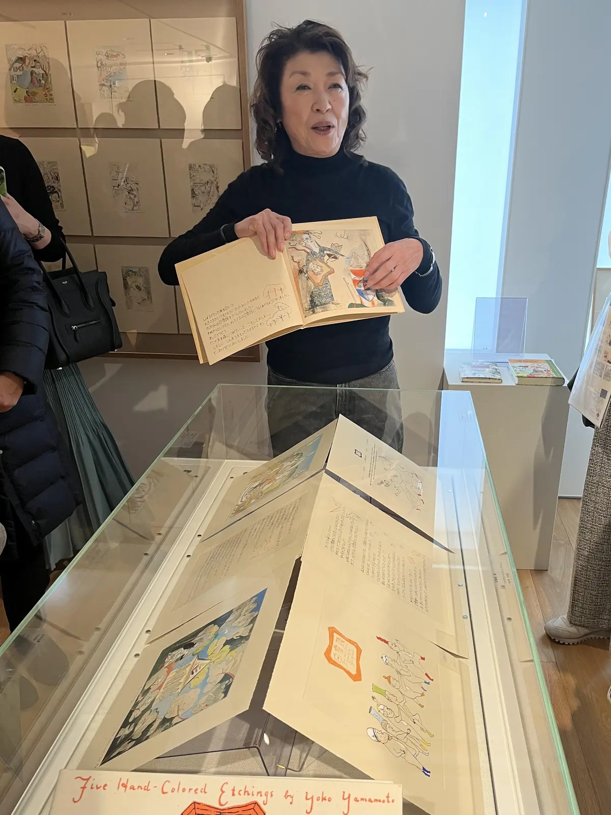 『山本容子版画展』ギャラリーツアーに参加の画像_7