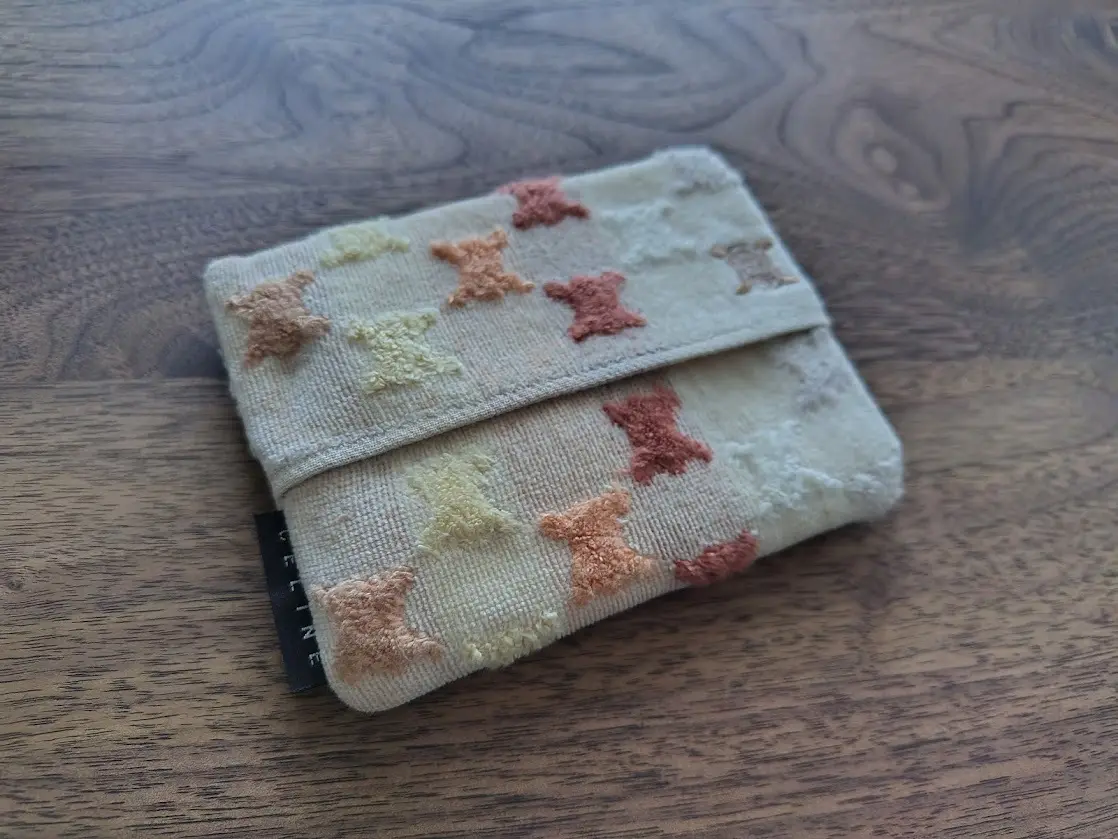 手作り　ティッシュケース　セリーヌハンカチ