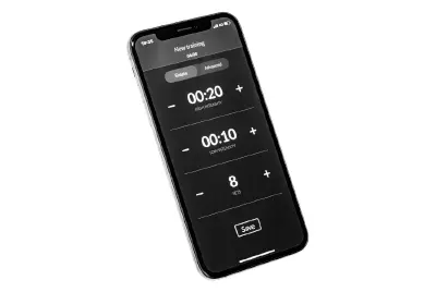 スマートフォンのタイマーアプリ