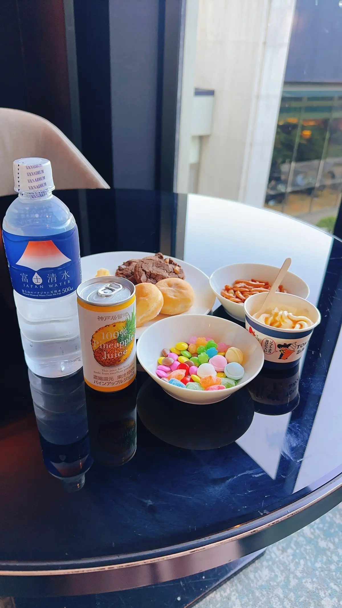 シェラトン都ホテル東京クラブラウンジの軽食