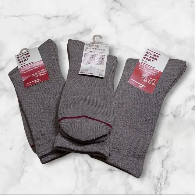 無印良品 直角靴下