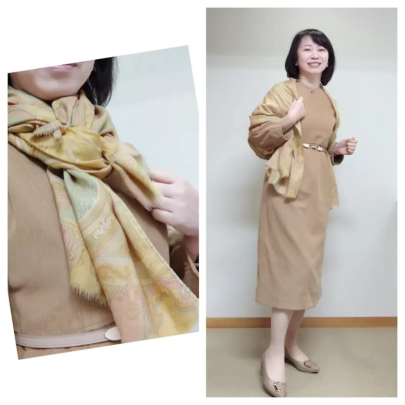 11月初旬　アラフィフ秘書お仕事毎日服の画像_3