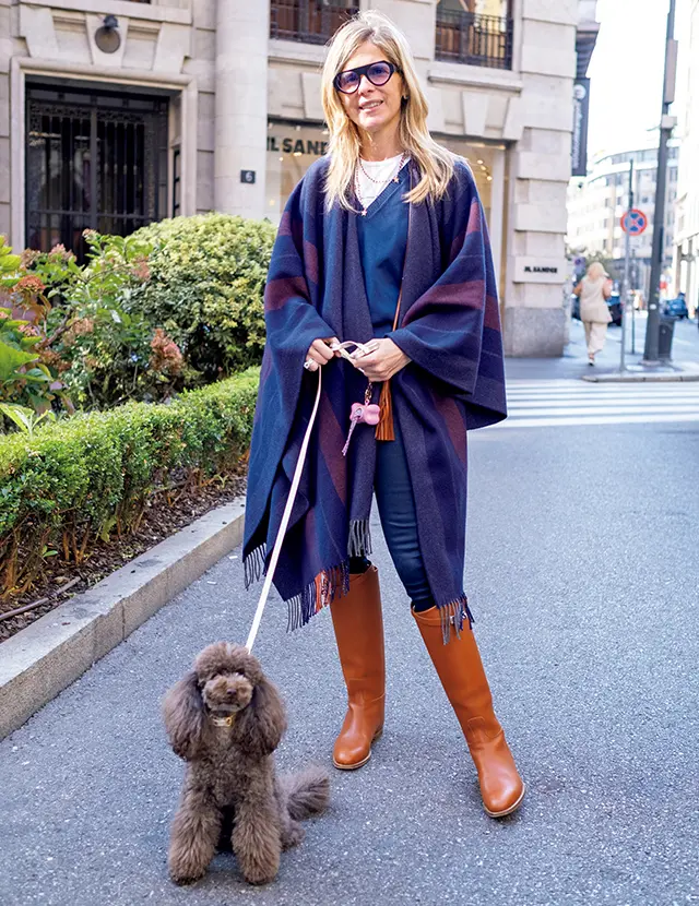 ミラノマダム マリネッラさんのワンカラーコーデ