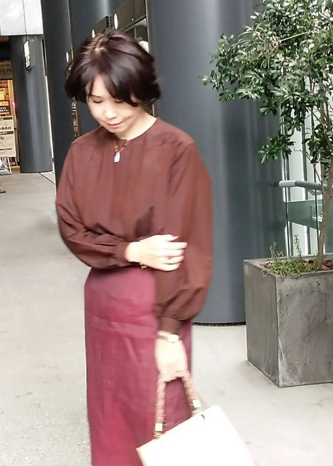 この上のレストランで、これから美味しいランチです♪