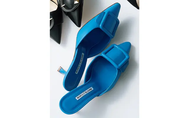 靴￥121,000／ブルーベル・ジャパン（マノロ ブラニク）