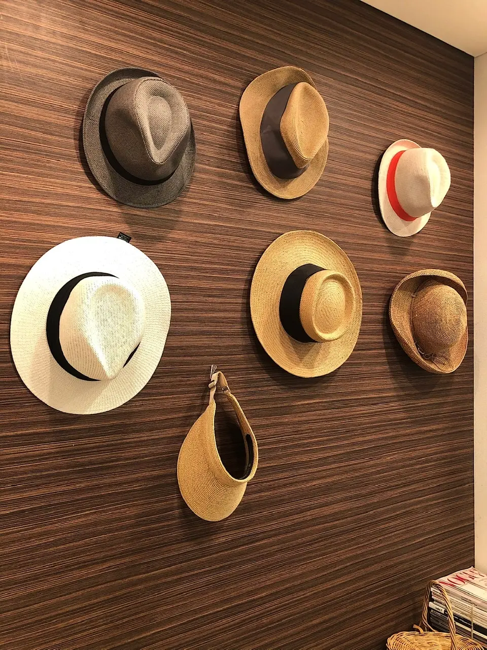 帽子の「魅せる」収納の画像_1