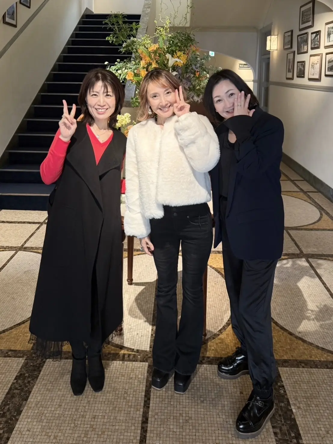 初めましての華組の倉爪佐和さんが関西へ帰の画像_6