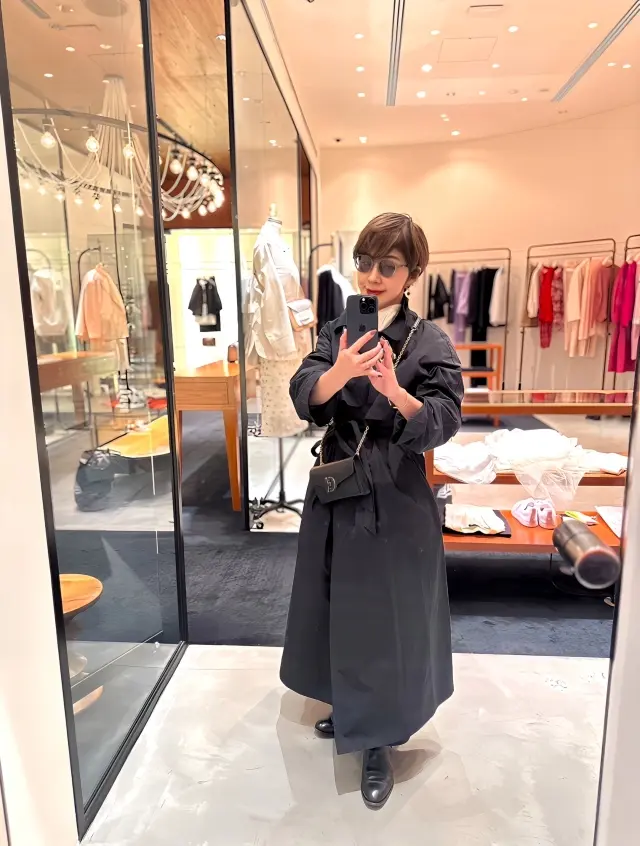 2月上旬のネイビースタイル。の画像_4